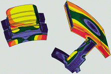 Electromagnetic retarder dynamic analysis Image provided by Isuzu Corp.